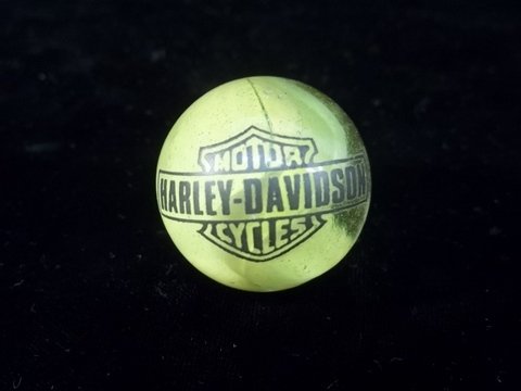 Jumbo Harley Davidson Shooter Marble