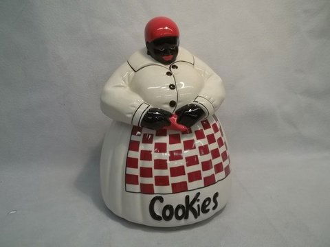 Black Americana Mccoy Mammy Cookie Jar 11 Inch