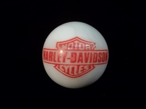 Jumbo Harley Davidson Shooter marble