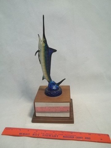 1974 Blue Marlin Trophy 13 Inch