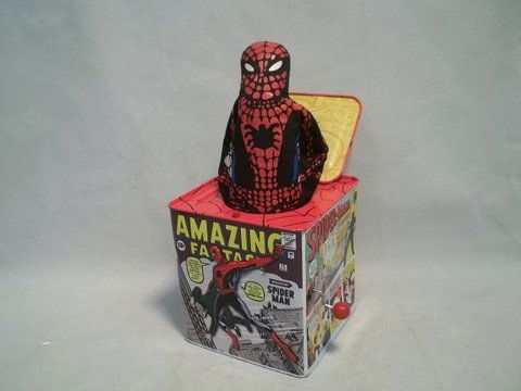 05 Spiderman Schylling Jack In The Box: 2005 works
