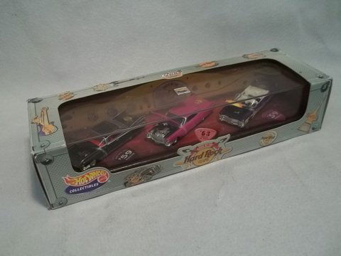 Hot Wheels 2000 Hard Rock Café Set MIB