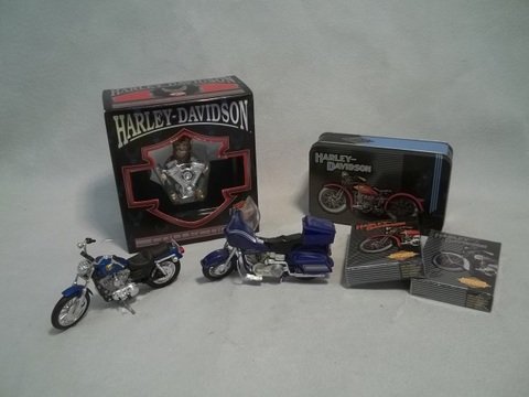 Harley Davidson Lot Bike Cards ornament: you get all, in good condition