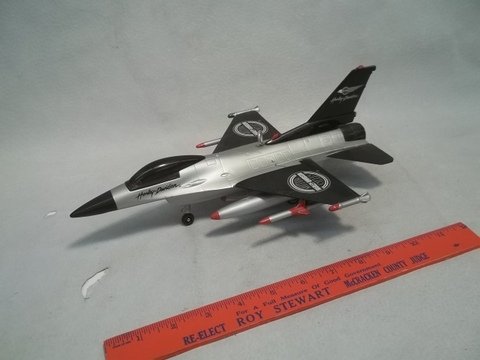 Harley Davidson Die Cast LE F-16 Jet: good condition