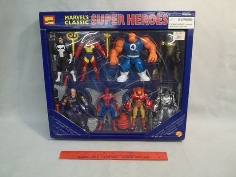 1996 Marvel Classic 8-Pack Action Figures MISB: mint in sealed box