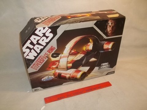 07 Toys R Us Ex Star Wars Star Fighter MISB: toys r us exclusive obi wan kenobi star fighter mint in sealed box