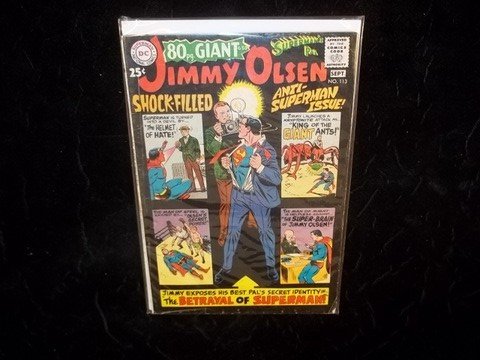 1960s Superman Giant Comic Book #113 Anti Superman: anti superman issue