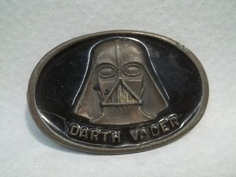 1980 Star Wars Lee Co Belt Buckle Darth Vader: vintage piece feauturing darth vader