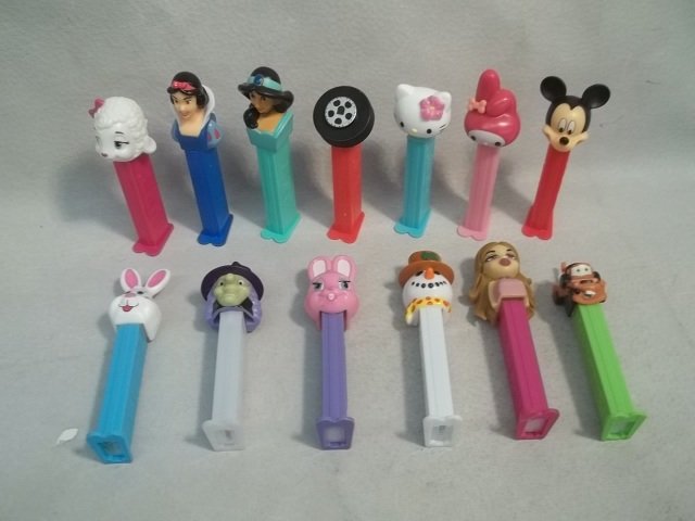 13 PEZ Dispensers