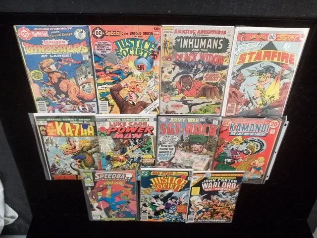 11 - 1960s-70s Marvel DC Comic Book Lot