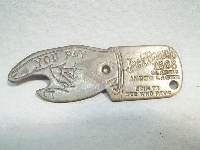 Jack Daniels Spinning Bottle Opener
