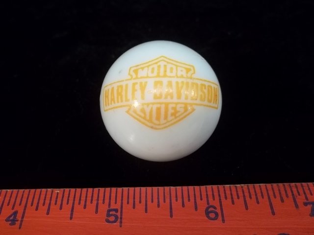 Jumbo Harley Davidson Shooter Marble