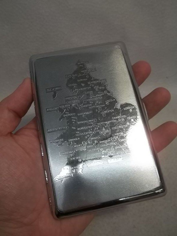 tallent england cigarette case Vintage Tallent England Cigarette Case