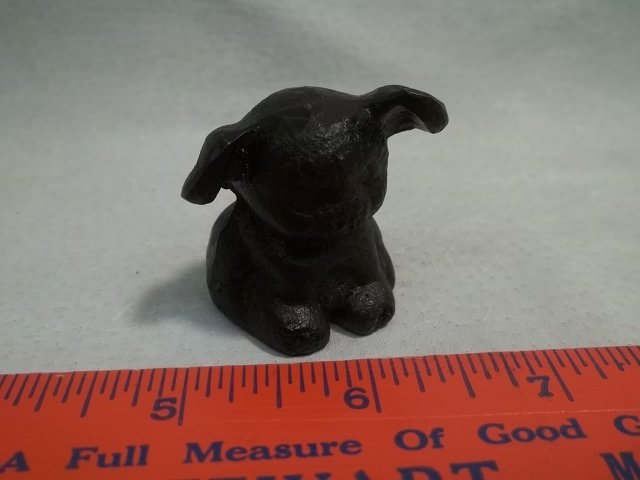 Cast Griswold Pup Paperweight: **