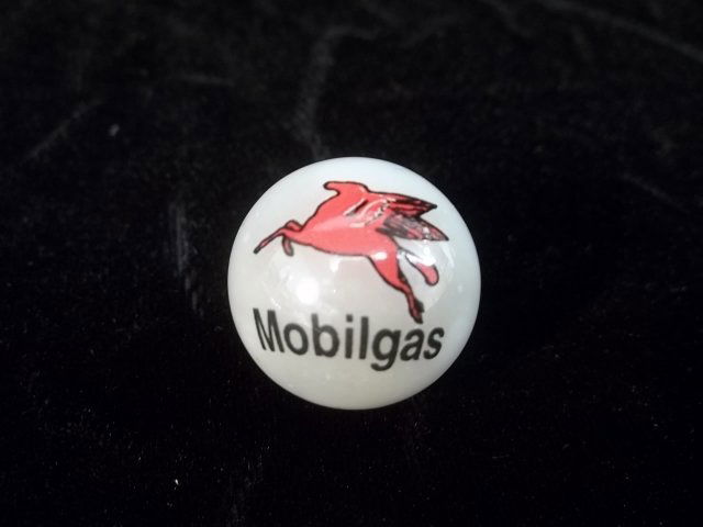 Mobil Gas Pegasus Shooter Marble