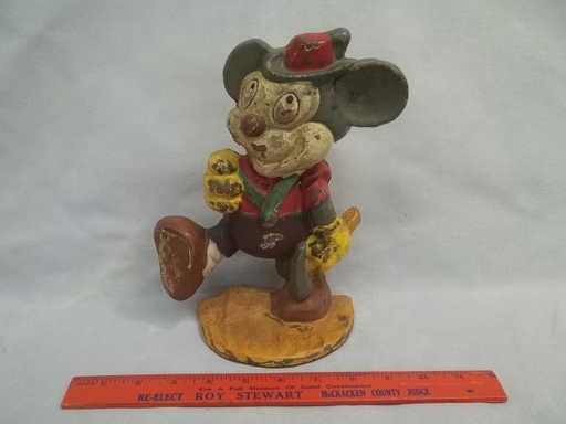 Download Cast iron Mickey Mouse Door Stop