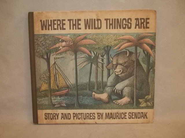RARE 1963 Where The Wild Things Are Book 1st Ed 1st Pri: Rare 1963 Where the Wild Things Are Childrens Book, Harper & Row First Edition First Printing, Includes the Library of Congress # on the title page which shows the 1st edition 1st printing attribute.