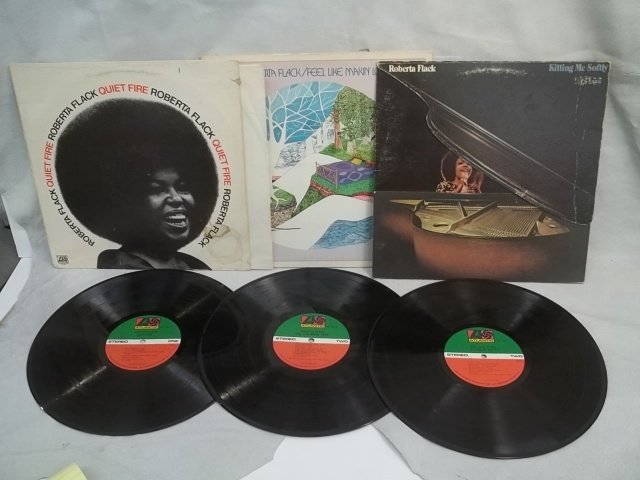 3 Roberta Flack Album Record Lot Killing Me Softly