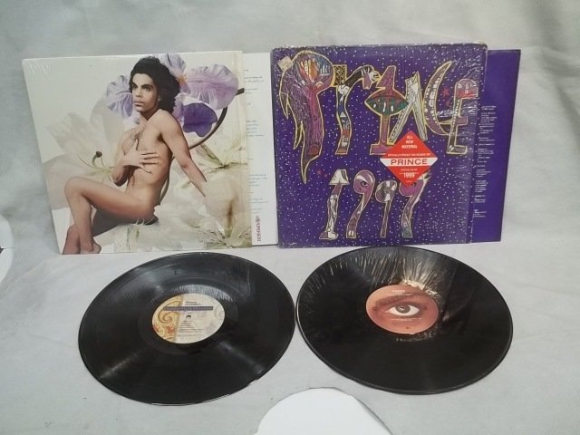 2 Prince Record Album Lot