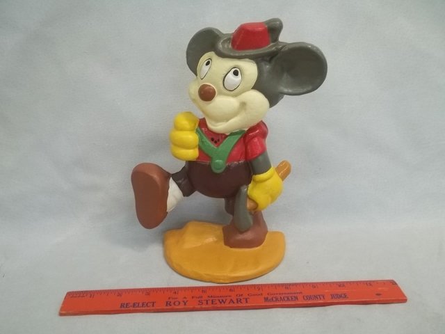 Cast Iron Mickey Mouse Door Stop: modern