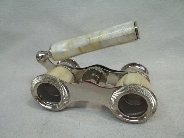 Ornate Mother Of Pearl Opera Glasses