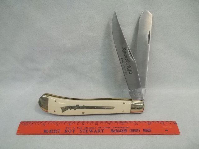 Large Display Schrade Old Timer KY Rifles Knife
