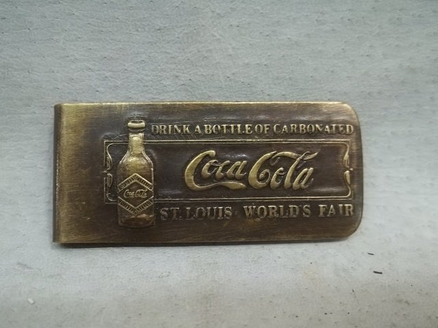 Tiffany Studios Coca Cola Money Clip