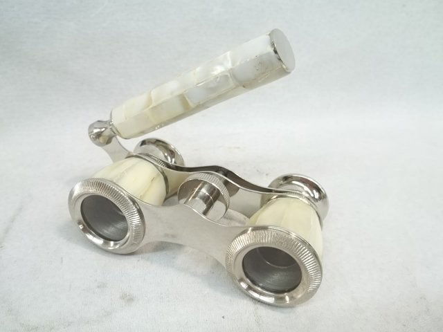 Mother Of Pearl Opera Glasses: .