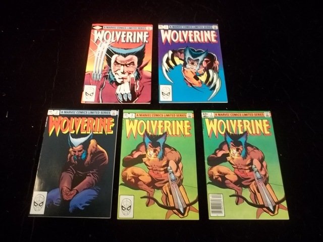 1982 Wolverine Mini Ser Comics 1-4 + Extra VF+