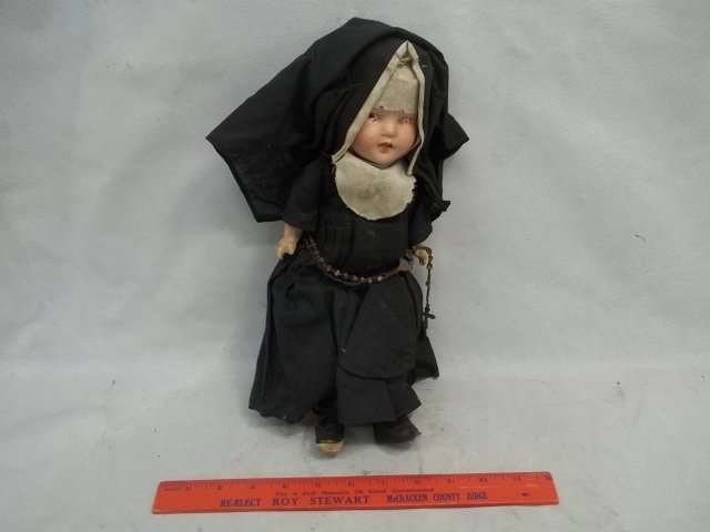 Old Nun Compo Doll