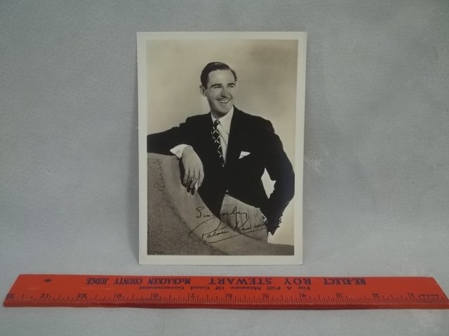 Old Palmer Knowles Celebrity Autograph Photo original