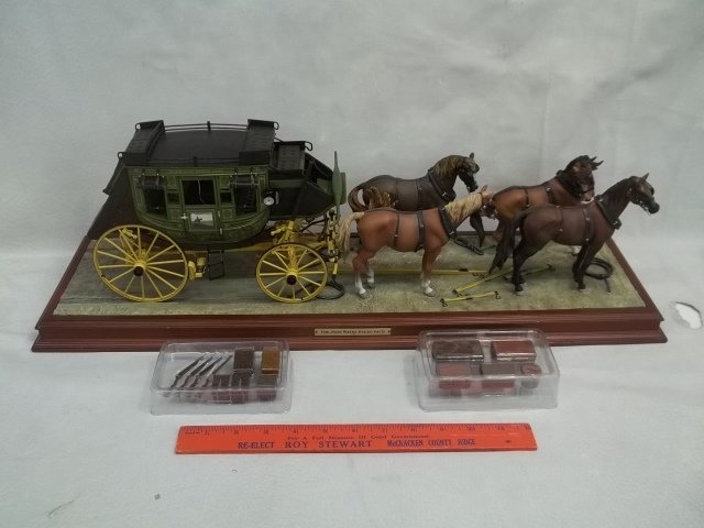 Franklin Mint John Wayne Comm Stage Coach: .