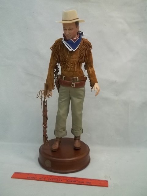 John Wayne Franklin Mint Portrait Doll 21 inch: .