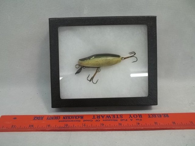 Wood Fishing Lure In Display: .