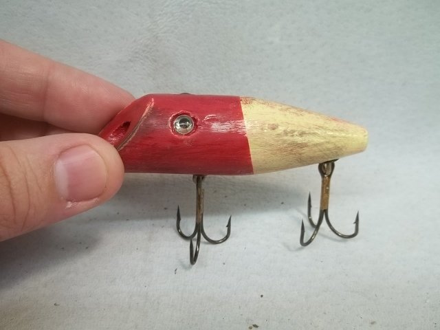 Wood Fishing Lure In Display: .