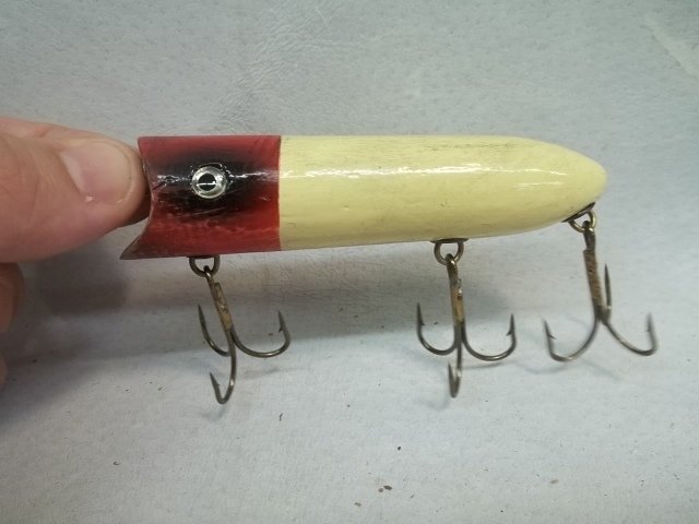 Wood Fishing Lure In Display: .