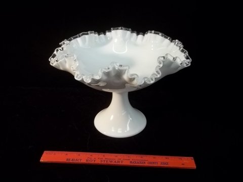 Fenton Silvercrest Compote Nice: .
