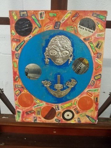 Leizman Oil On Canvas Pop Art: 14 x 18