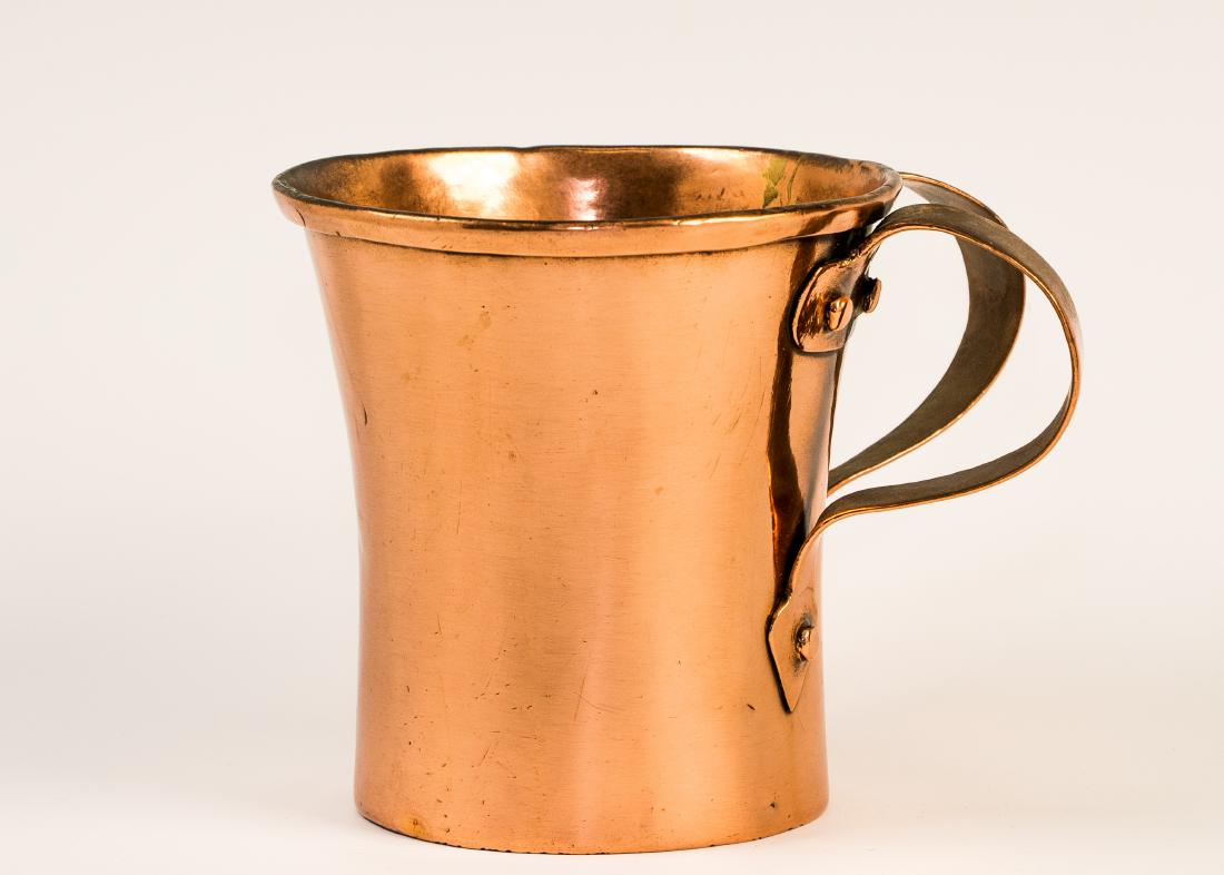 A COPPER WASHING VESSEL. Poland, c.1800. With two (1 of 1)