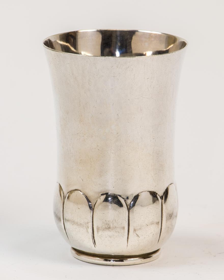 A VERY LARGE HAND WROUGHT STERLING SILVER CUP American, (1 of 1)