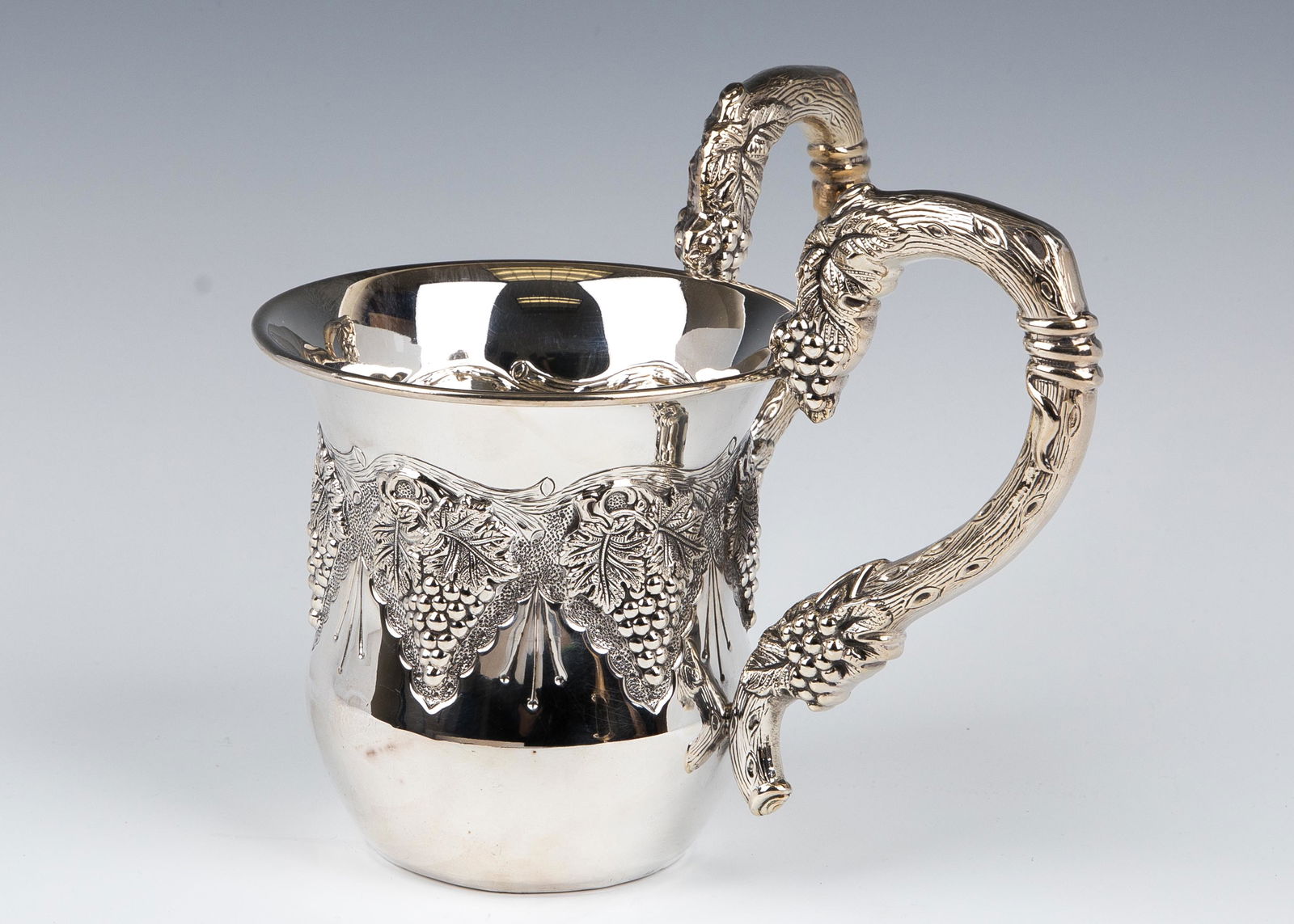 A STERLING SILVER WASHING CUP BY HAZORFIM. Israel, 20th (1 of 1)