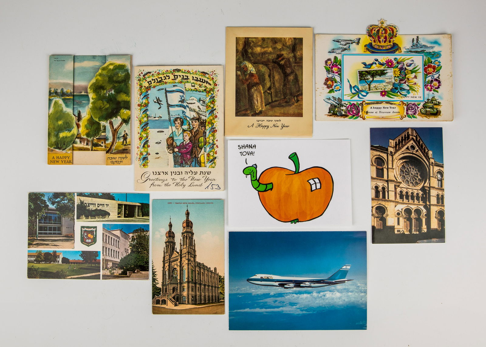 A COLLECTION OF OVER FIFTY NEW YEARS CARDS AND POST (1 of 1)