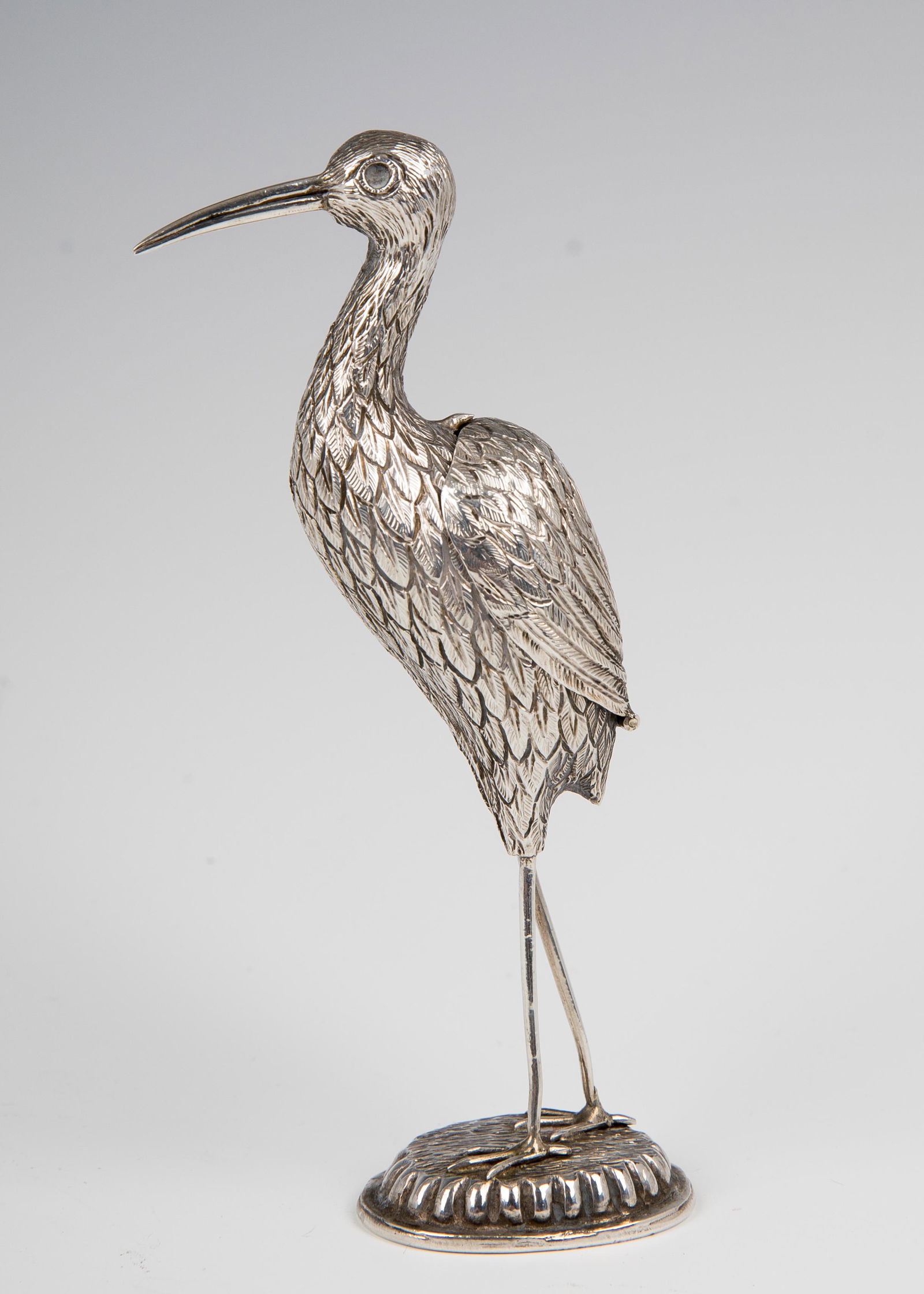 137. A SILVER SPICE CONTAINER. Dutch, c. 1900. On the (1 of 1)