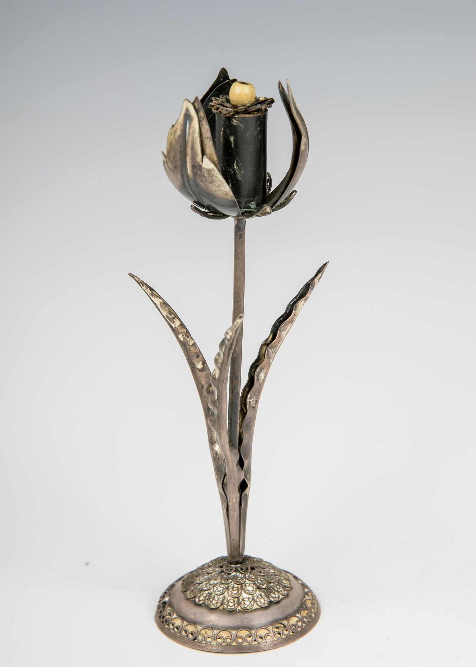 A STERLING SILVER SPICE BOX BY TEPPICH. Jerusalem, (1 of 1)