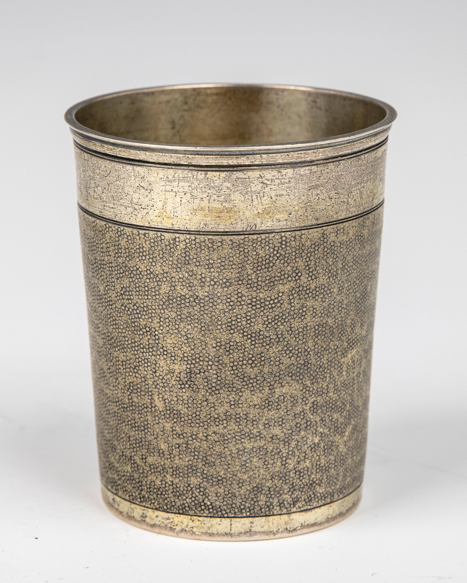 A LARGE SILVER BEAKER BY PAUL SOLANIER (1 of 1)