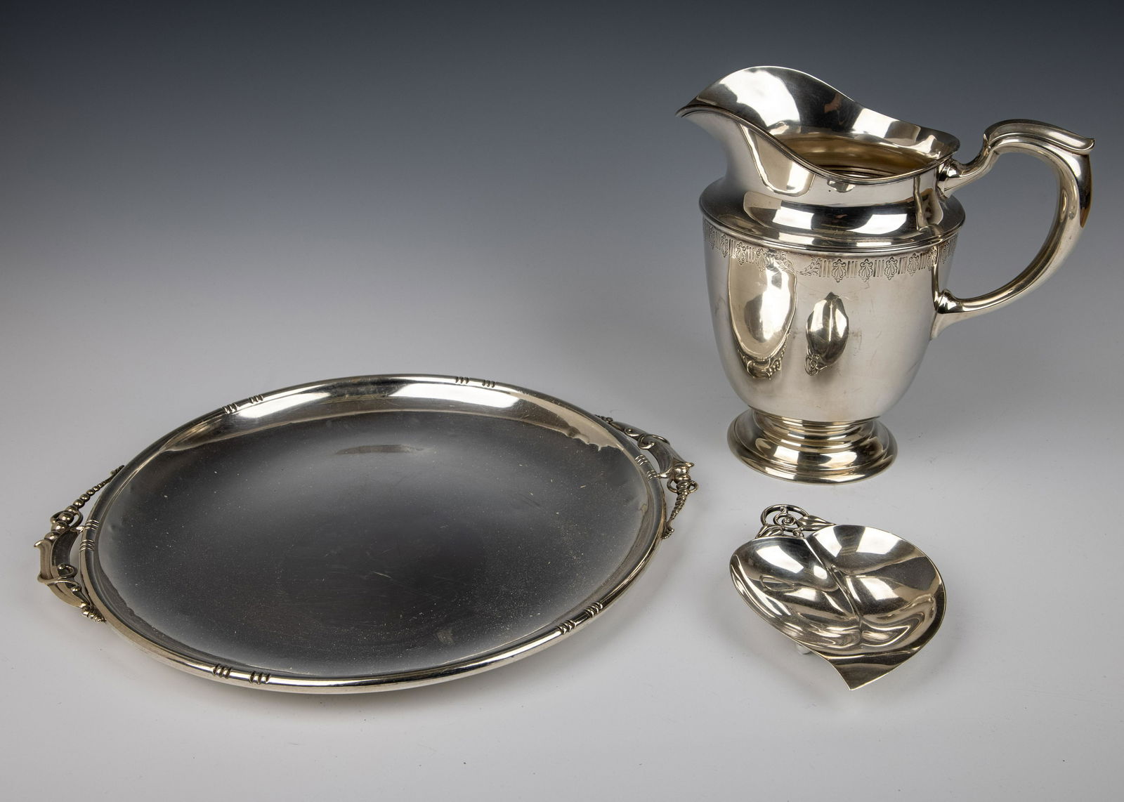 THREE LARGE STERLING SILVER ITEMS (1 of 1)