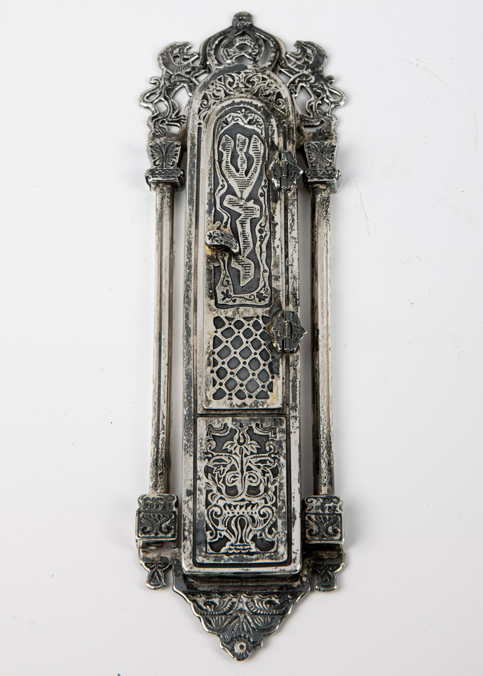 A STERLING SILVER MEZUZAH BY BEN ZION (1 of 1)