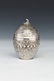 136: A LARGE SILVER ETROG CONTAINER. Germany, c. 1880.