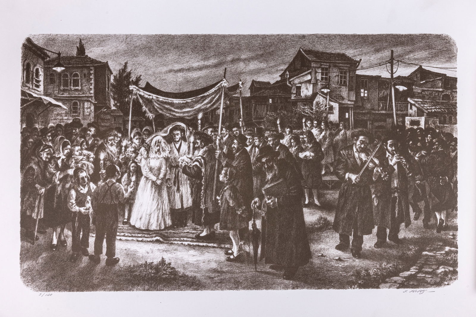 A LITHOGRAPH BY ISAAC HOLTZ (1 of 1)