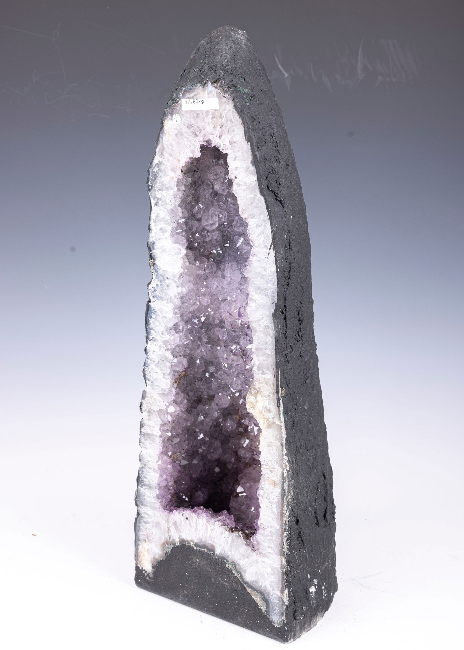 AN AMETHYST CRYSTAL GEODE CATHEDRAL (1 of 1)